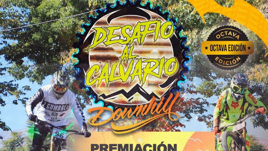 Pomán palpita la octava edición del “Desafío al Calvario” Downhill
