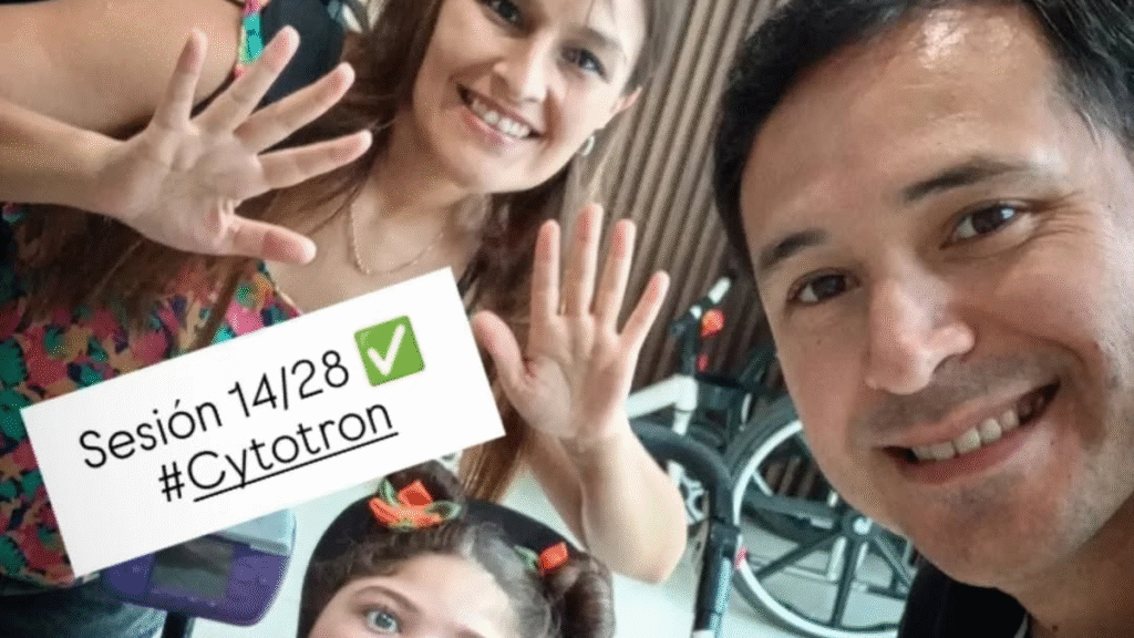Raisa volvió de México tras su tratamiento y ya muestra avances