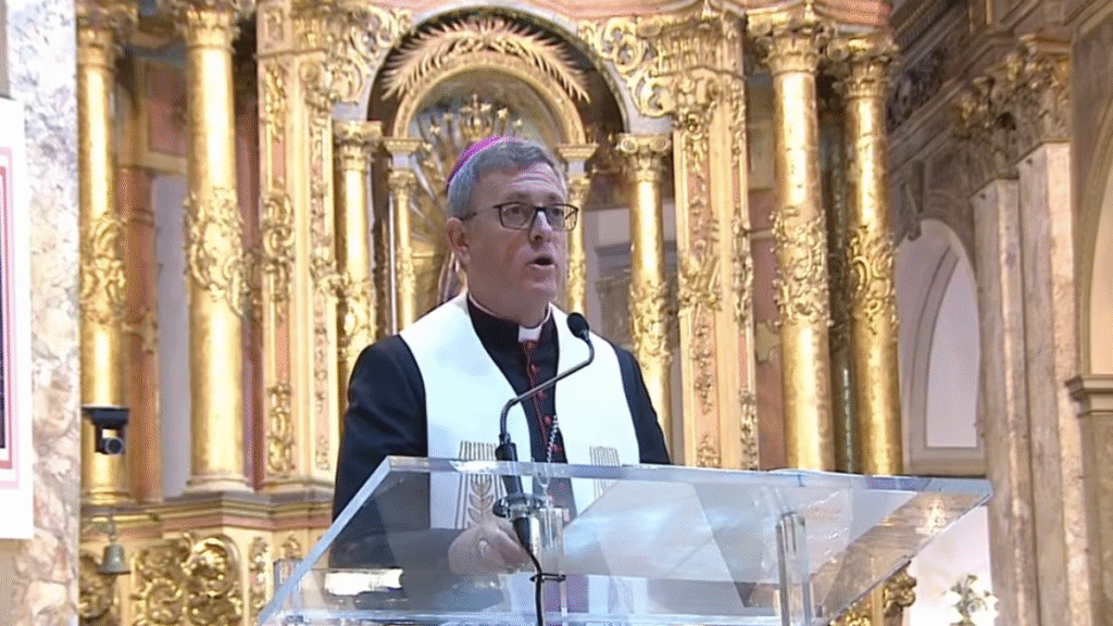 Fuerte reclamo de García Cuerva en el Tedeum: “Nadie se salva solo”