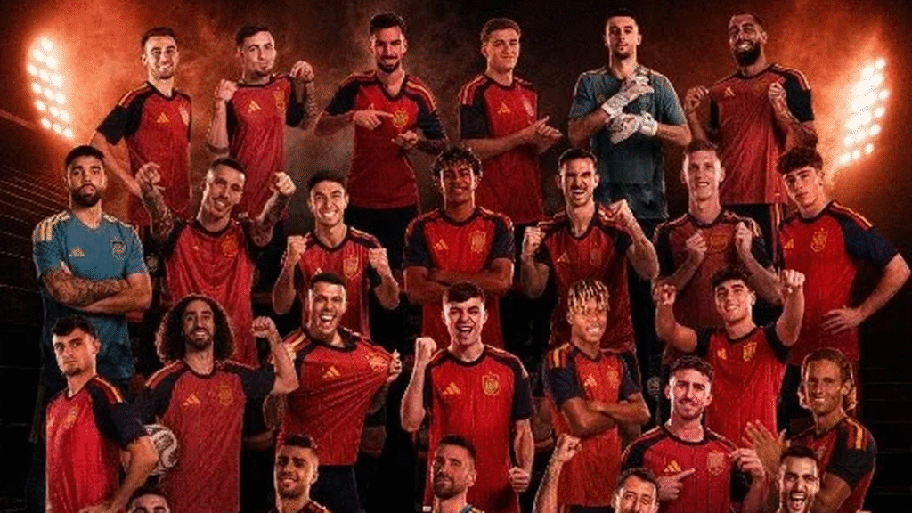 España presentó su lista de convocados para el Mundial