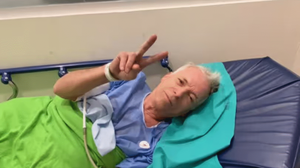 Gerardo Romano se encuentra hospitalizado Gerardo Romano se encuentra hospitalizado