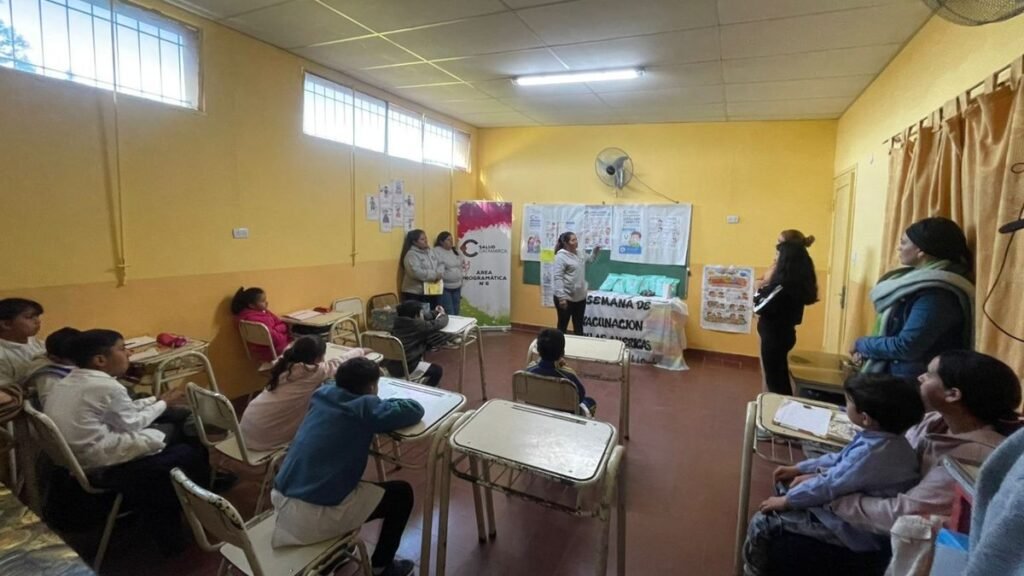 Realizaron un operativo de salud integral para alumnos en El Quebrachito