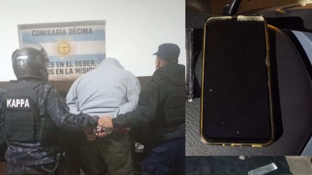 Apuñalaron a un policía en el centro: tenía chaleco Apuñalaron a un policía en el centro: tenía chaleco