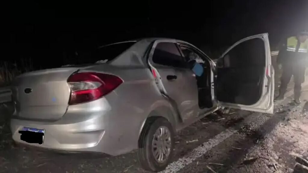 Una familia murió  al chocar contra  un camión cañero