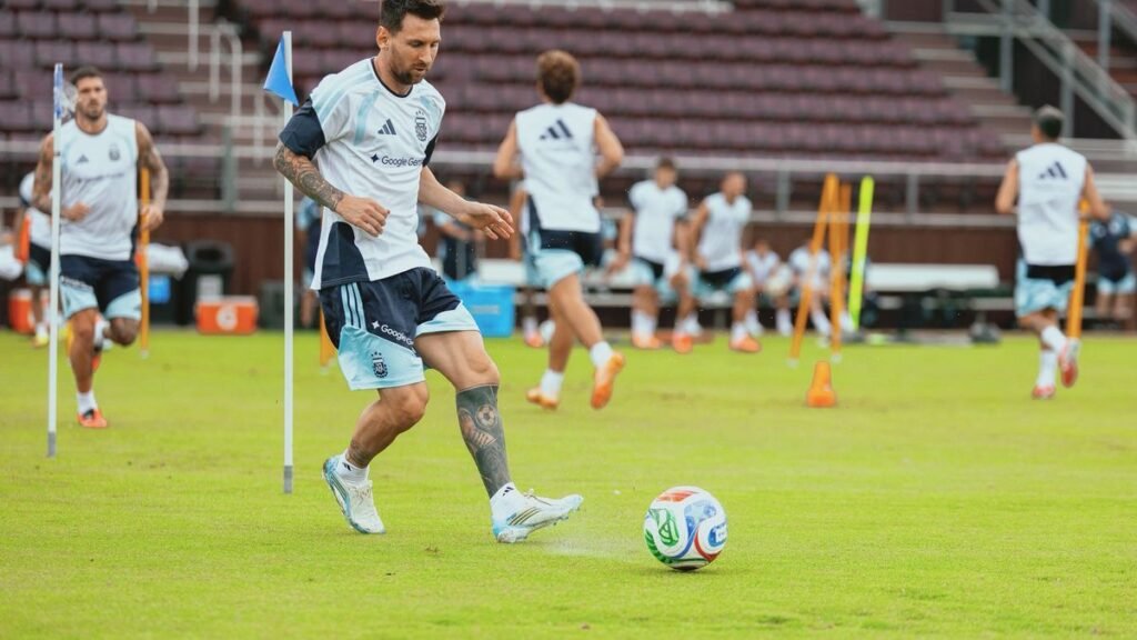 La Selección, en su último amistoso previo al Mundial