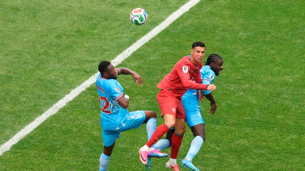 Portugal tropezó y apenas empató con RD Congo