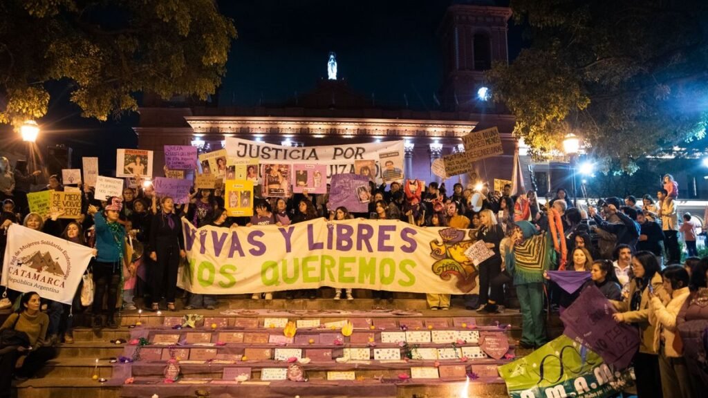 En fotos: así se vivió la marcha de Ni Una Menos en Catamarca