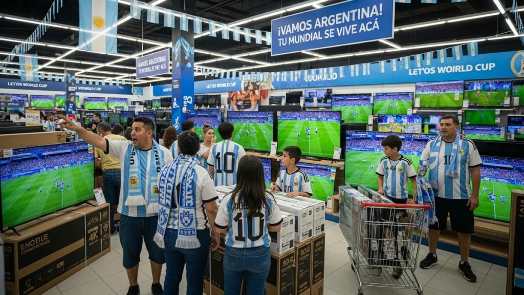 El Mundial disparó las ventas de televisores