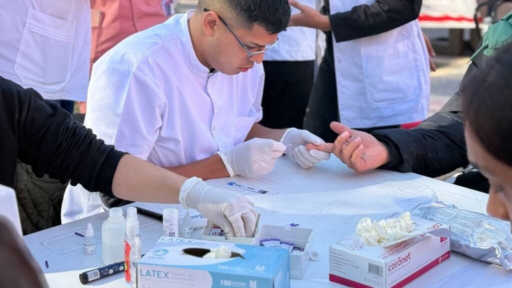 Realizaron más de 200 testeos de VIH y Sífilis en la Plaza 25 de Mayo