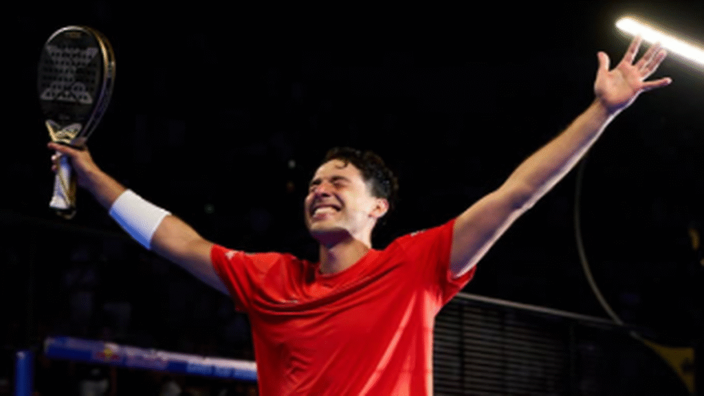 Agustín Tapia volvió a festejar en Roma: se consagró campeón del Italy Major junto a Arturo Coello