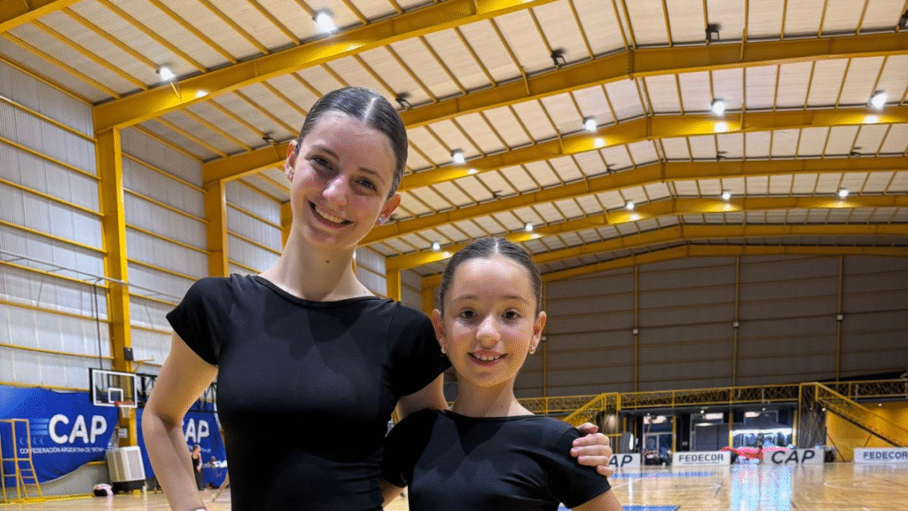 Dos patinadoras hacen historia y sueñan con el Panamericano