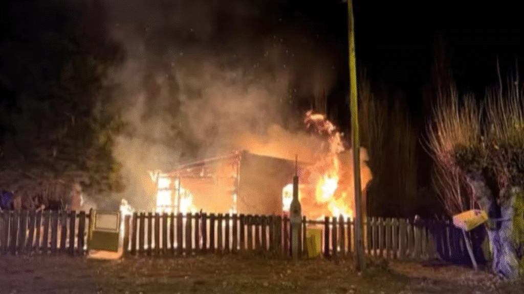 Atentado en Chubut: apuntan contra un exempleado por incendiar la casa del abuelo de un intendente