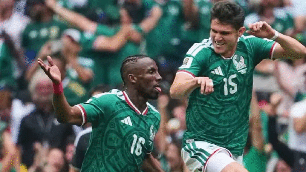 México le ganó a Sudáfrica en la apertura del Mundial México le ganó a Sudáfrica en la apertura del Mundial