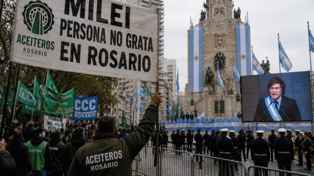 La visita de Javier Milei a Rosario genera rechazo y anticipan manifestaciones en su contra