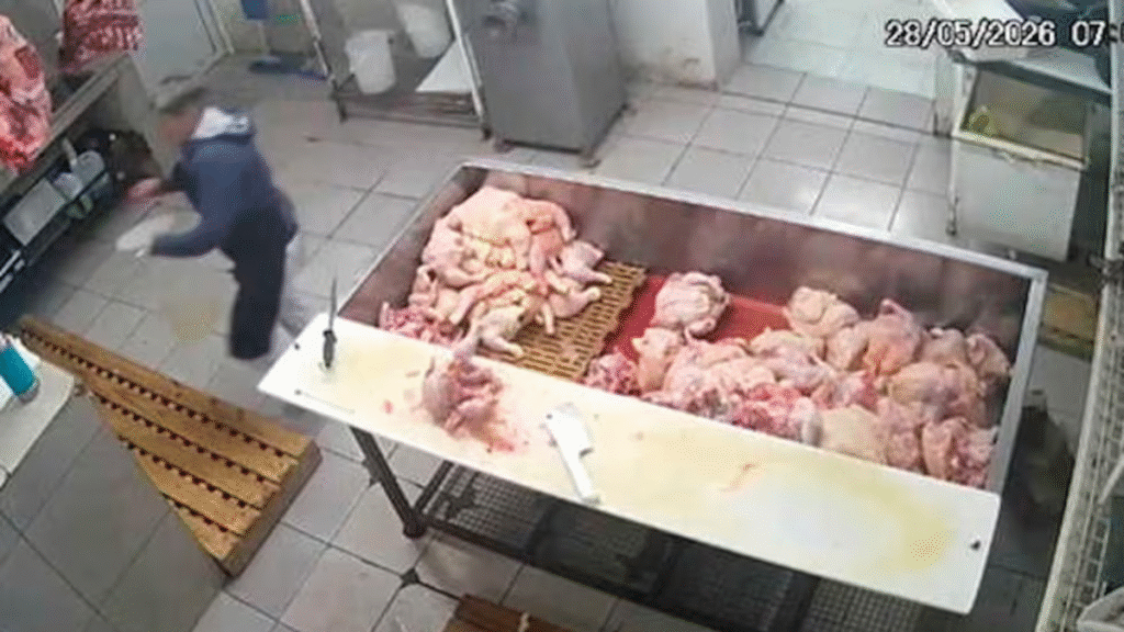 La filmaron poniendo raticida en el mate de un compañero de trabajo La filmaron poniendo raticida en el mate de un compañero de trabajo