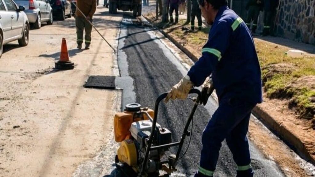La Capital finalizó las obras de repavimentación integral en la calle Maipú Norte