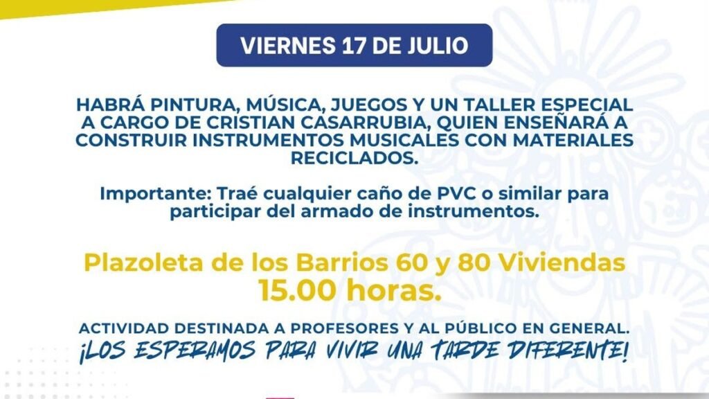Andalgalá ofrece un fin de semana con música, arte y actividades gratuitas para toda la familia