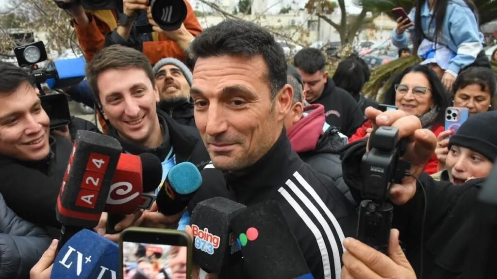 Lionel Scaloni en Pujato: “Seguiremos dando batalla”