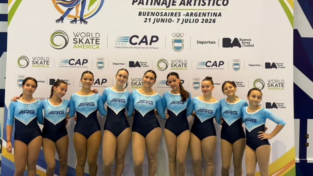 Emilia Rojano debuta en el  Panamericano de Patinaje