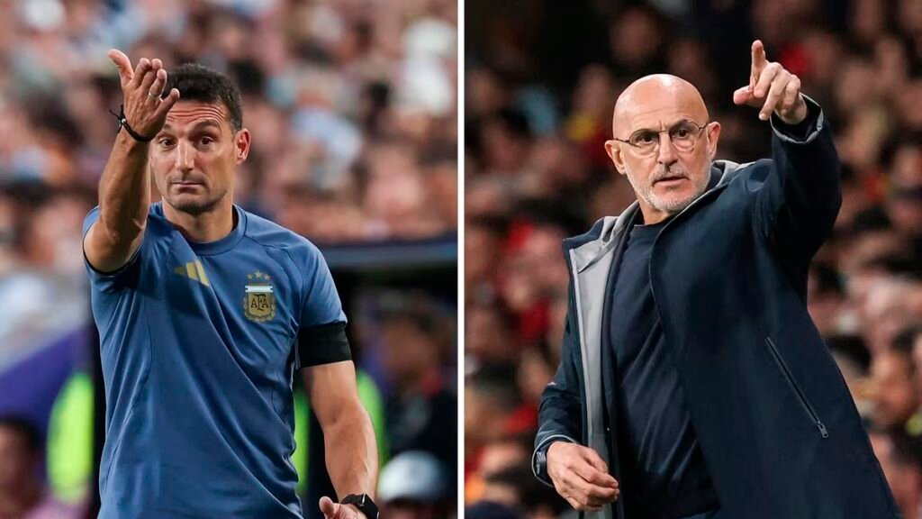 De la Fuente y Scaloni, de maestro y alumno a rivales