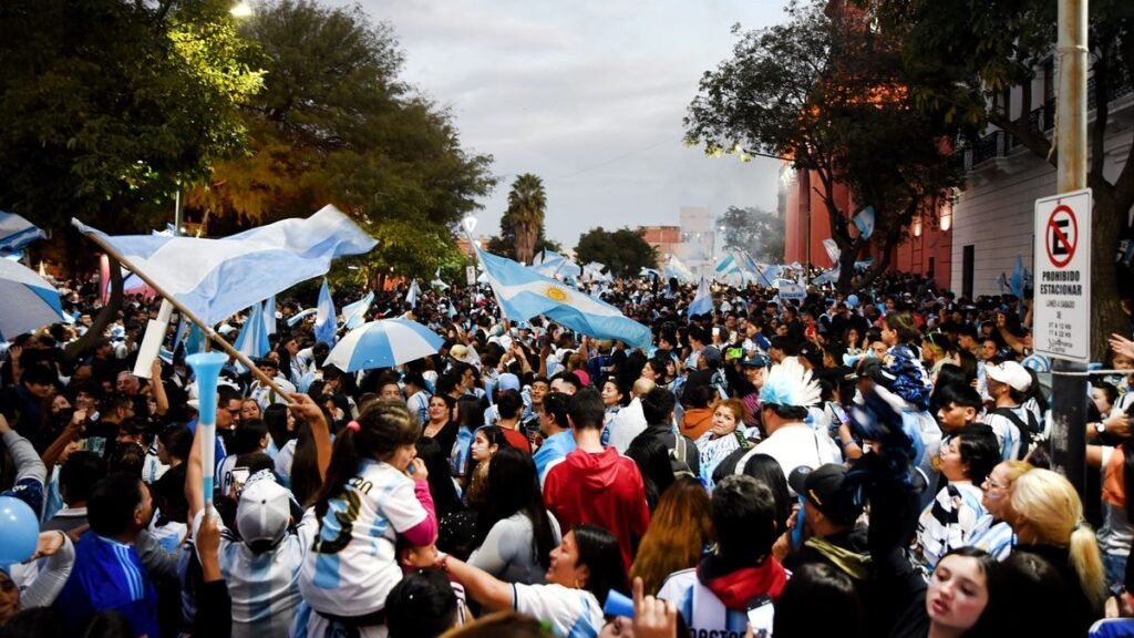 Locura total en las calles