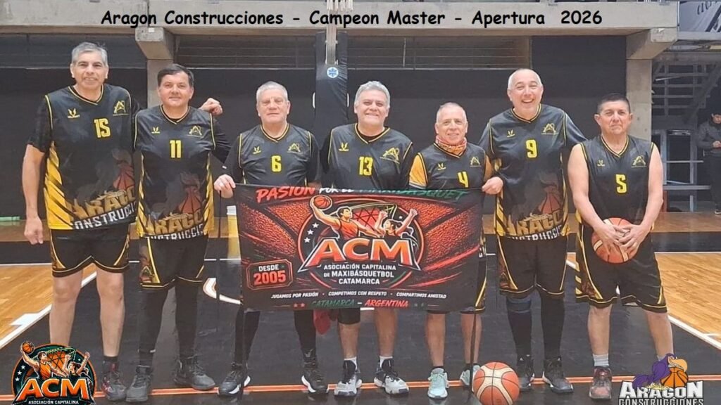 Aragón Construcciones, campeón en categoría Master