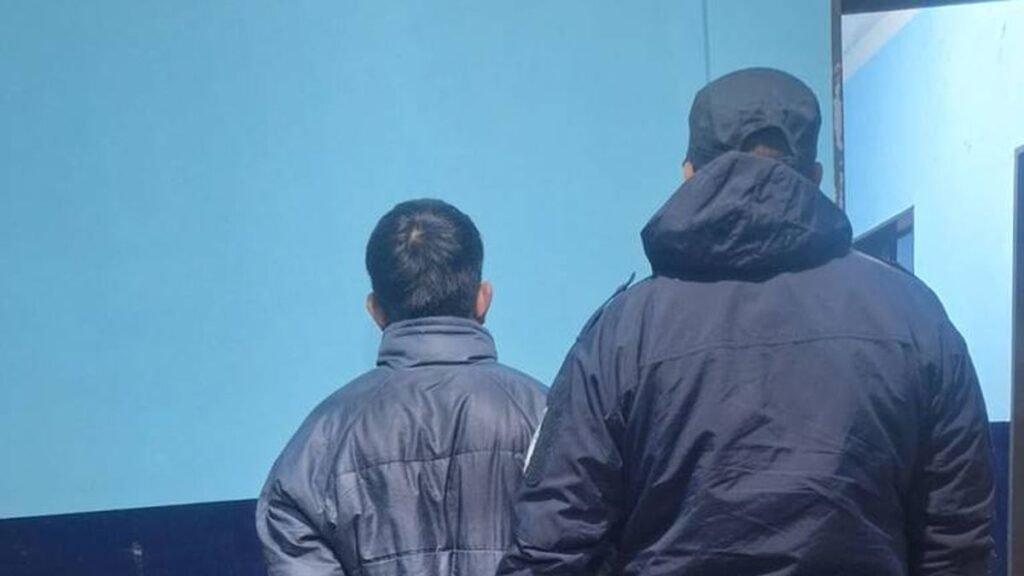 Arrestado por llevarse una garrafa