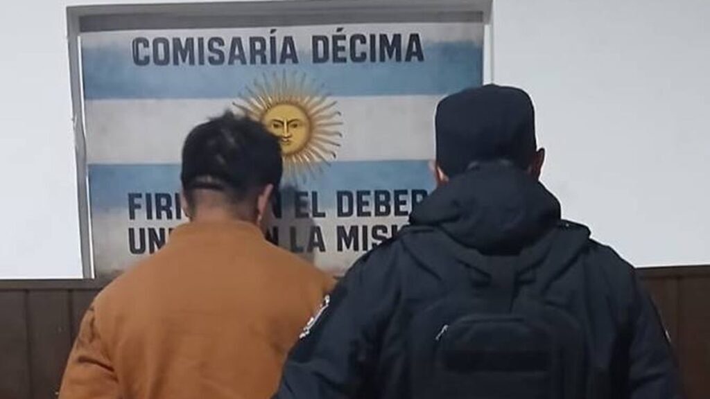 Aprehendieron a un hombre acusado de ingresar a una vivienda y amenazar a una mujer