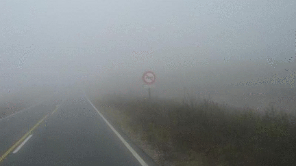 Estado de rutas: advierten por niebla en la Cuesta El Portezuelo y permanece cortada la Ruta Provincial N° 2