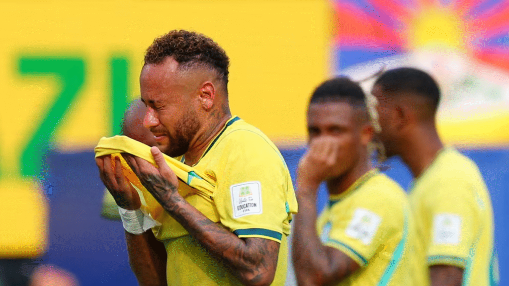 Neymar anunció su retiro de la selección de Brasil tras la eliminación del Mundial
