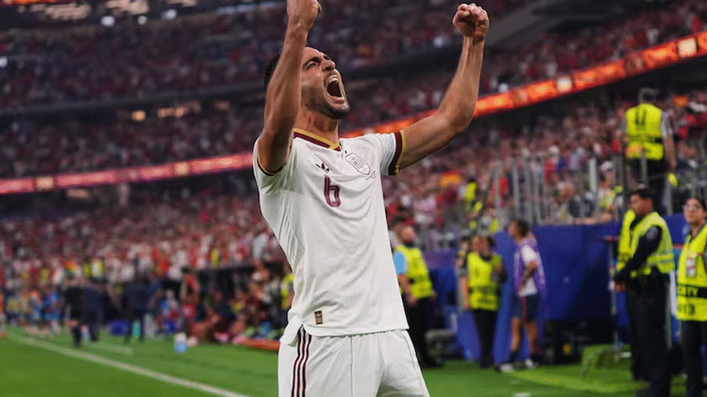 España le ganó a Portugal con un gol en el último suspiro