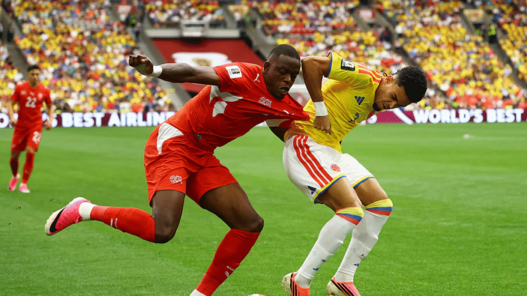 Suiza y Colombia igualan sin goles por el Mundial 2026 Suiza y Colombia igualan sin goles por el Mundial 2026