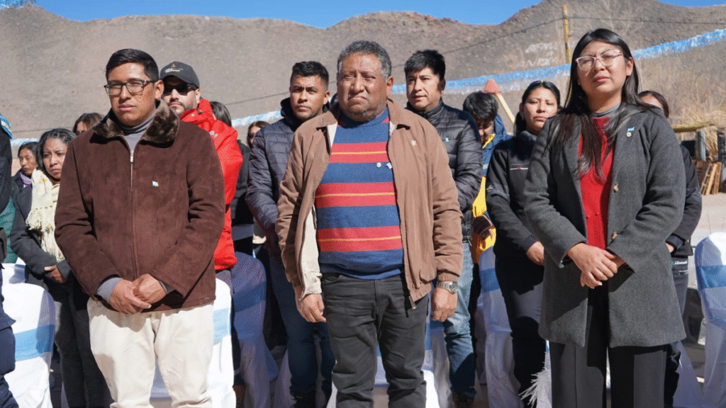 Antofagasta de la Sierra celebró el 9 de Julio con un acto central en Antofalla