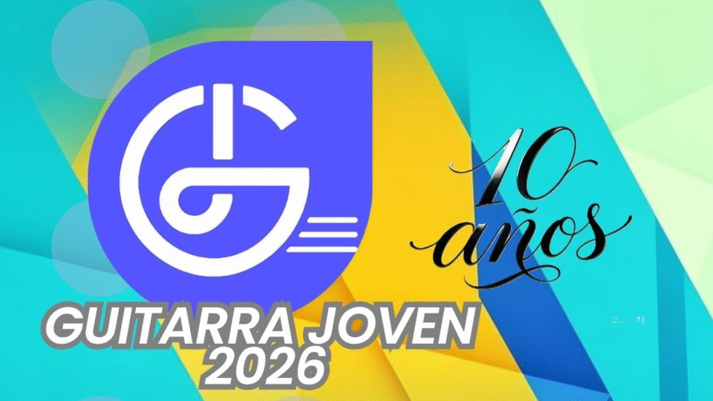 El ciclo Guitarra Joven celebra 10 años con un concierto, con entrada libre y gratuita