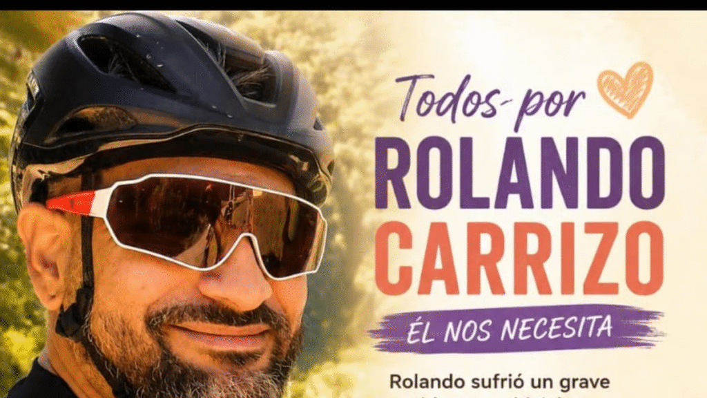 Colecta solidaria para ayudar al ciclista accidentado en Las Pirquitas