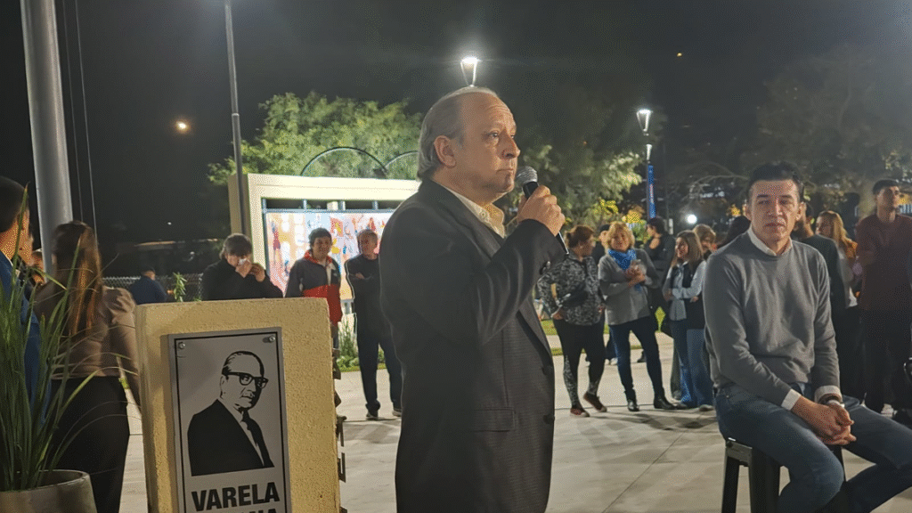 Video: pusieron en valor la plaza Varela Lezana con un emotivo acto y el rescate de su legado identitario