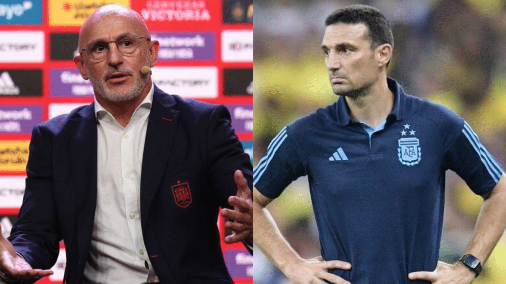 La historia detrás de la relación entre Lionel Scaloni y Luis De la Fuente