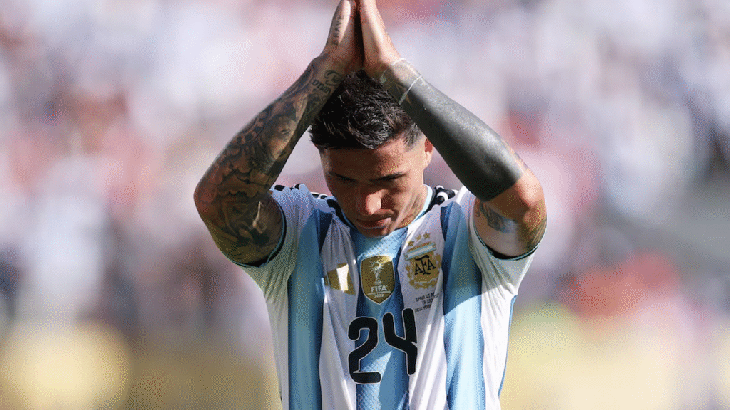 Las polémicas de la final entre Argentina y España: roja a Enzo, gol anulado y gesto de Cucurella