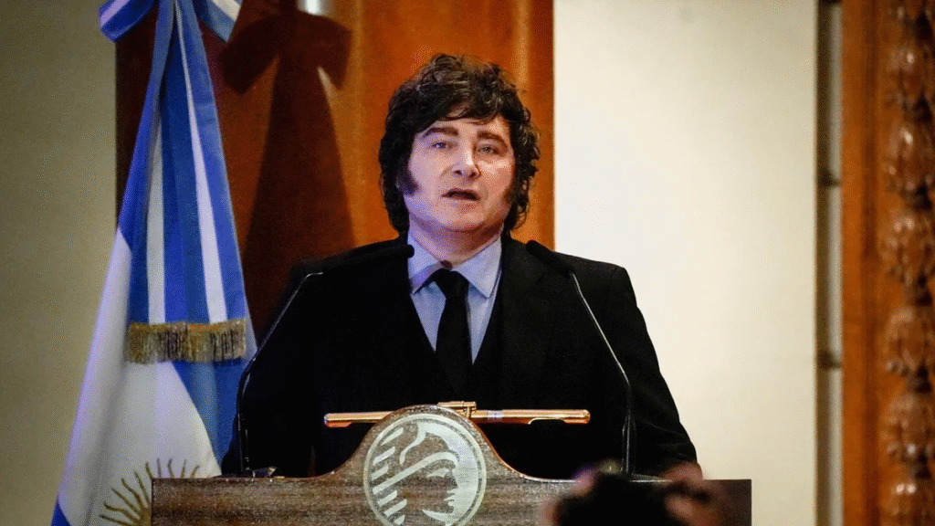Javier Milei agradeció a la Selección tras la derrota: “Hasta el final con las botas puestas”