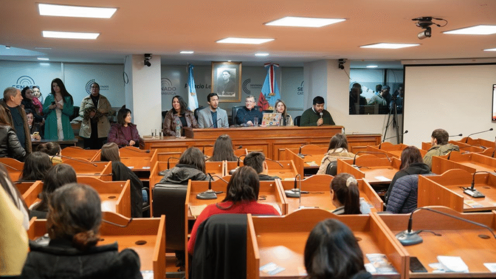 El Senado provincial fue sede de un encuentro de jóvenes enfocado en el abordaje de la salud mental