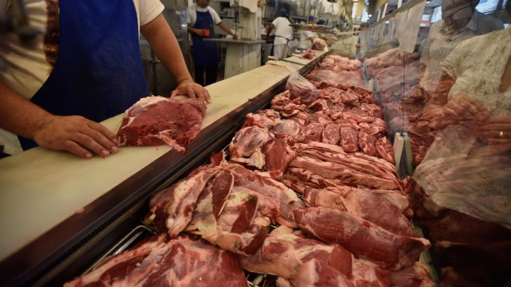 El consumo de carne vacuna cayó en un 11% en el primer semestre