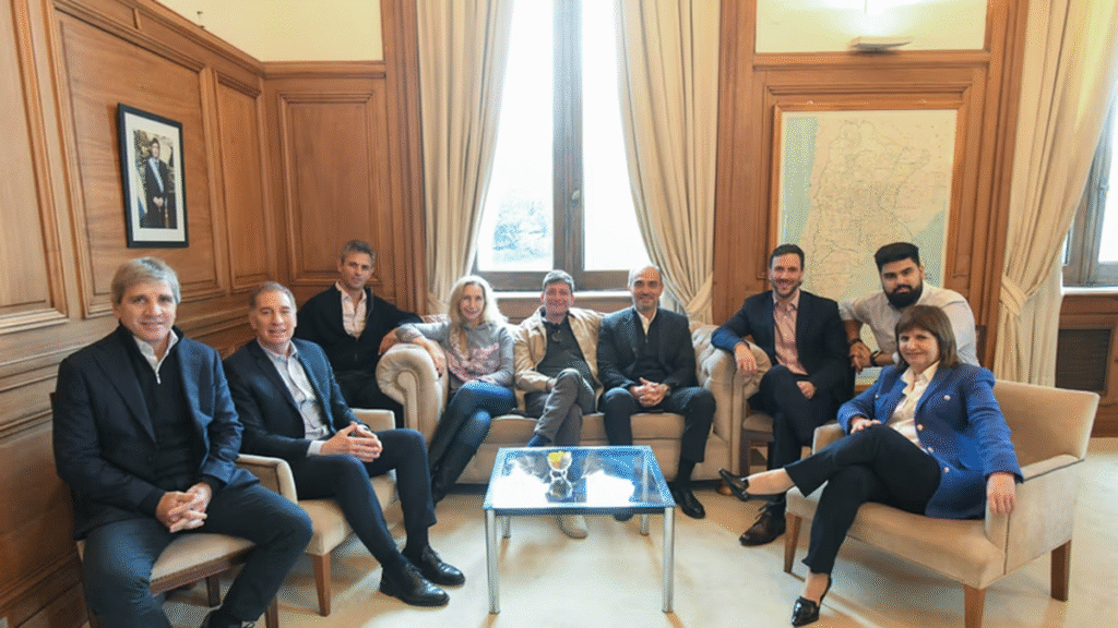 La mesa política volvió a reunirse en busca de rearmar la agenda del oficialismo en el Congreso
