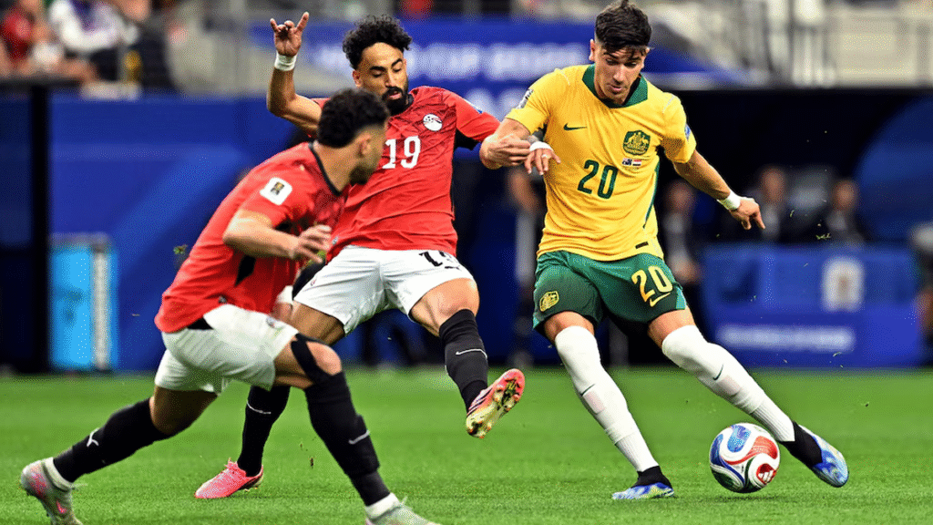 Egipto le gana a Australia por los 16avos de final