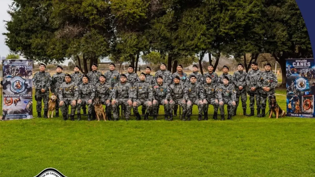 La  División Canes de la Policía festejó sus Bodas de Plata
