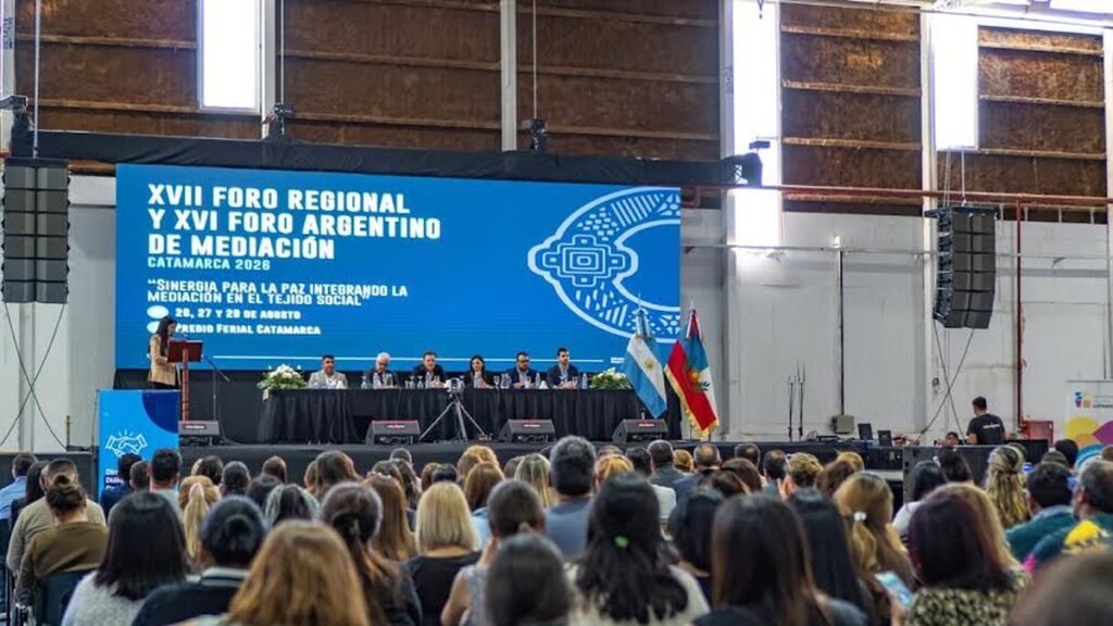 Comenzó en Catamarca el XVII Foro Regional y XVI Foro Argentino de Mediación