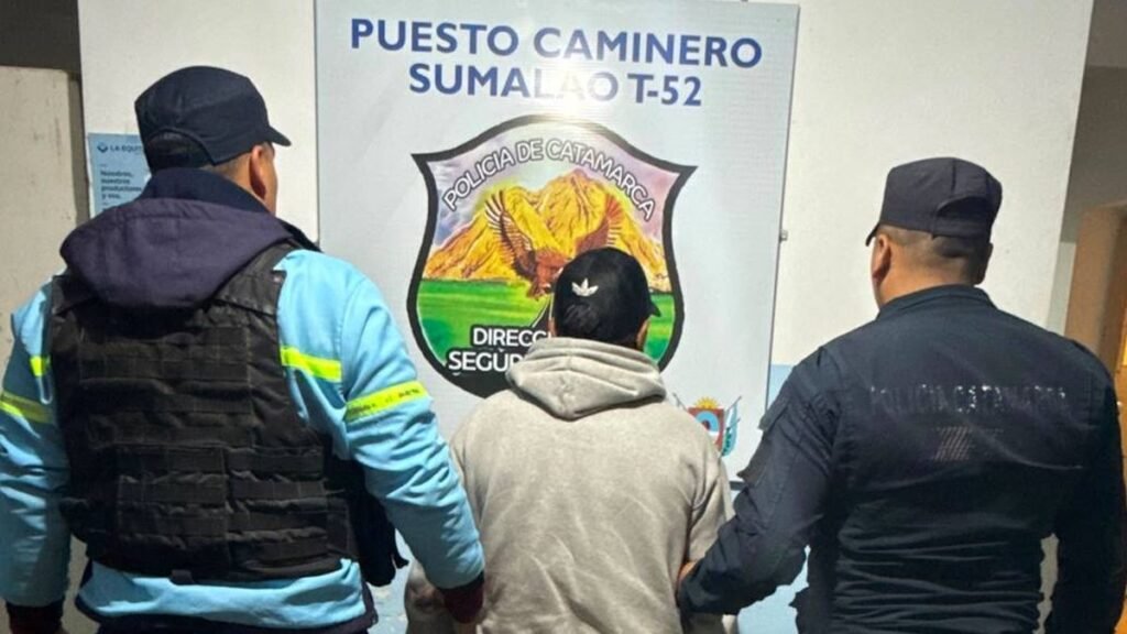 Interceptan a un chofer con pedido de captura por abuso