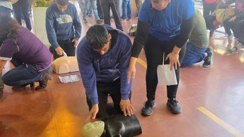 El Hospital San Juan Bautista realizó capacitación en RCP