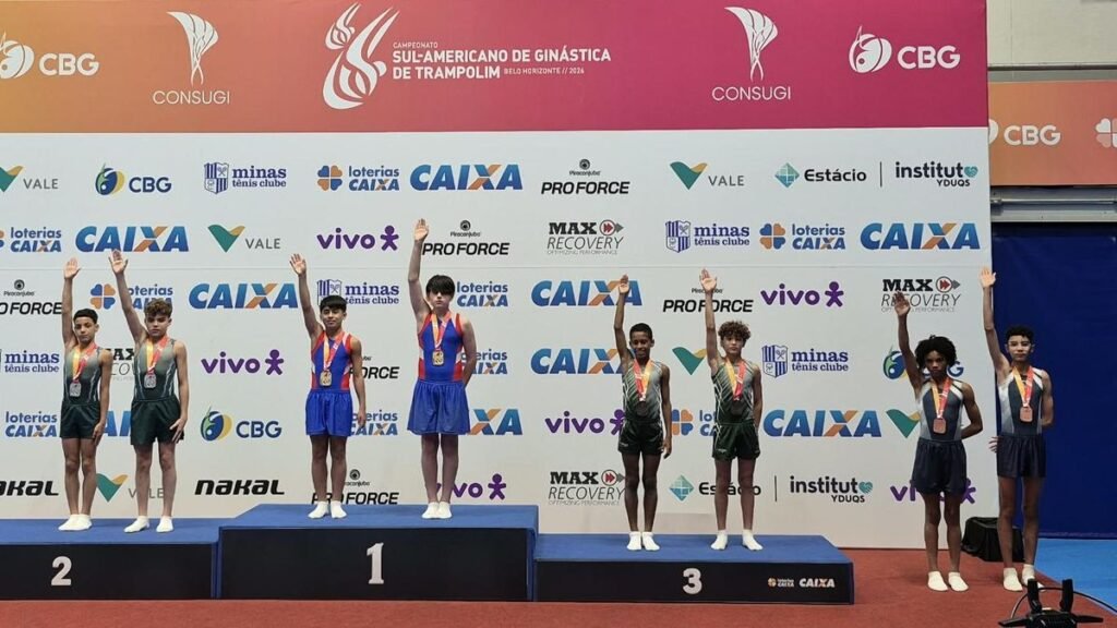 Rivero y Rivera, con oro en el Sudamericano  de Trampolín