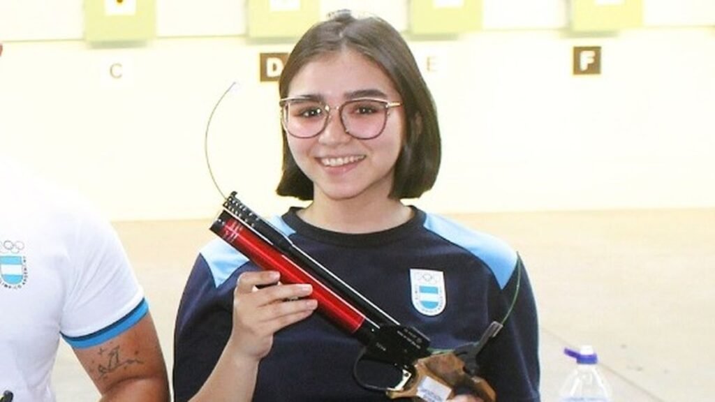 Victoria Luna, en los Juegos Suramericanos