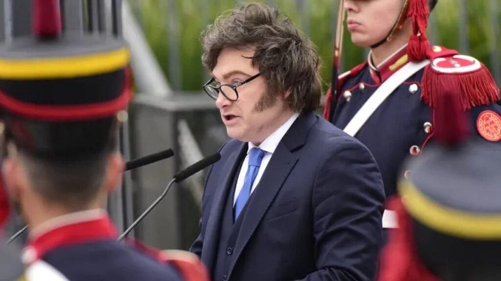 Milei pidió defender la libertad frente a los “enemigos internos”